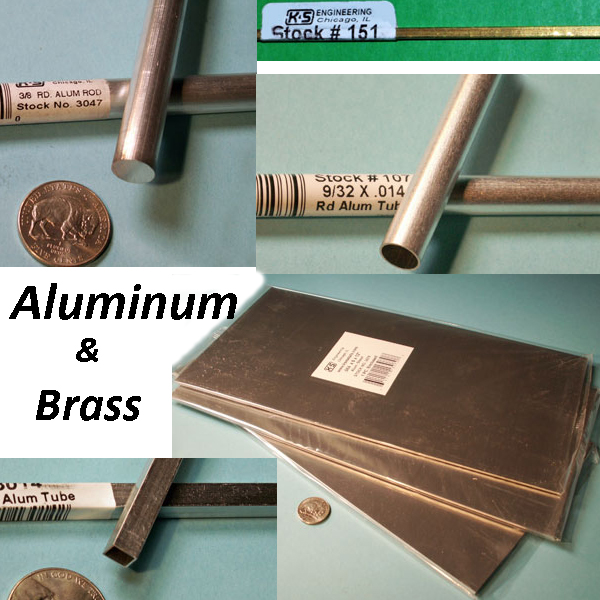 Aluminum and Brass