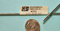 solid aluminum rod