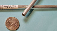 aluminum tube, round