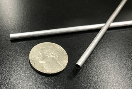 aluminum tube round