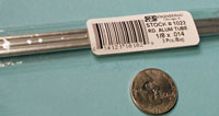 aluminum tube, round