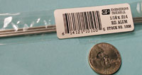 aluminum tube, round
