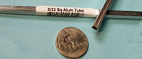aluminum tube, square