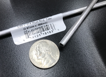 aluminum tube round