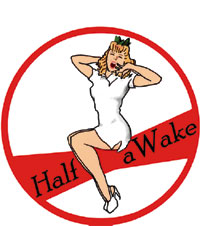 Half aWake Girl TissueCal marking