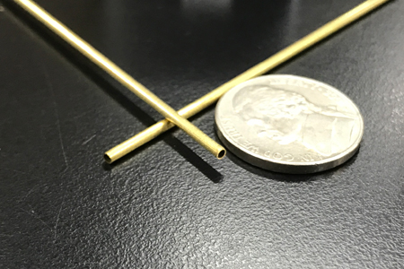 brass round tube