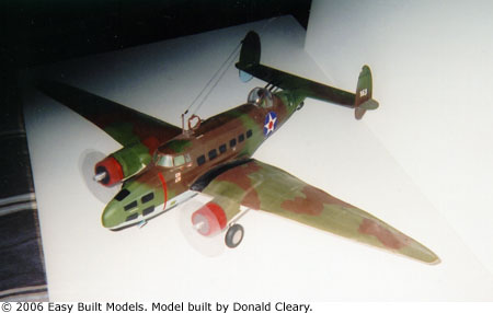 kit D02 Lockheed Hudson Bomber
