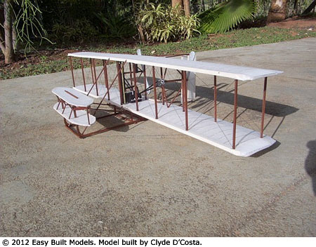 kit D10LC Wright Flyer I (Laser Cut)
