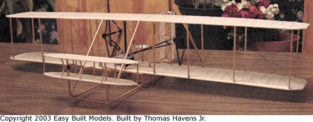 kit D10LC Wright Flyer I (Laser Cut)