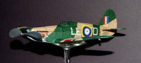 FF-42 Hawker Hurricane - FAC Dime Scale