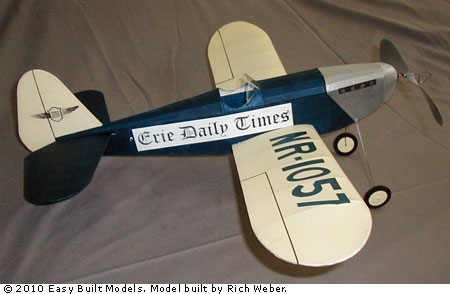 kit LC92 Erie Daily Times Junior Pilot (Laser Cut)