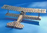 PD-08 Fokker D. VII (Laser Cut) - FAC Dime Scale