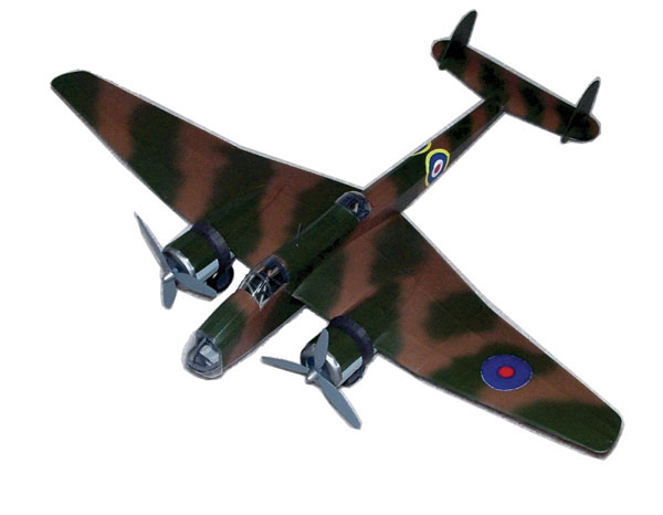 kit D07 Handley-Page Hampden Bomber