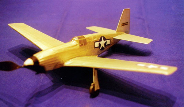 kit LC102 North American P-51 Mustang (LASER CUT)